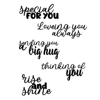 Eastshape Thinking of You Word Dies Letter Metal Cutting Dies New for Card Making Scrapbooking Cuts Decor Stencil Craft Dies
Eastshape Thinking of You Word Dies Letter Metal Cutting Dies New for Card Making Scrapbooking Cuts Decor Stencil Craft Dies