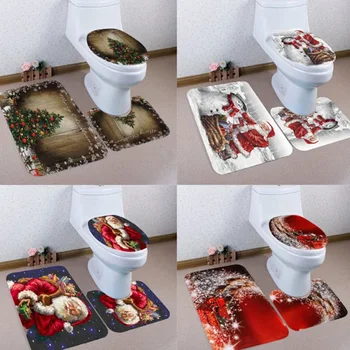 3Pcs Santa Toilet Seat Cover Rug Christmas Bathroom Set Home Decorations Xmas Toilet Seat Cover Rug Home Festive Decorations
3Pcs Santa Toilet Seat Cover Rug Christmas Bathroom Set Home Decorations Xmas Toilet Seat Cover Rug Home Festive Decorations