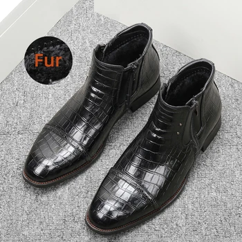 40-46 men Winter boots Warm Plush snow boots Brand vintage fashion High Quality Comfortable Ankle boots Warmest men winter shoes
40-46 men Winter boots Warm Plush snow boots Brand vintage fashion High Quality Comfortable Ankle boots Warmest men winter shoes