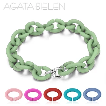 European Jewelry Bracelet for Women men Silver Fashion Trendy Chains 10 color Hard Rubber X Bracelets Jewellery 
European Jewelry Bracelet for Women men Silver Fashion Trendy Chains 10 color Hard Rubber X Bracelets Jewellery