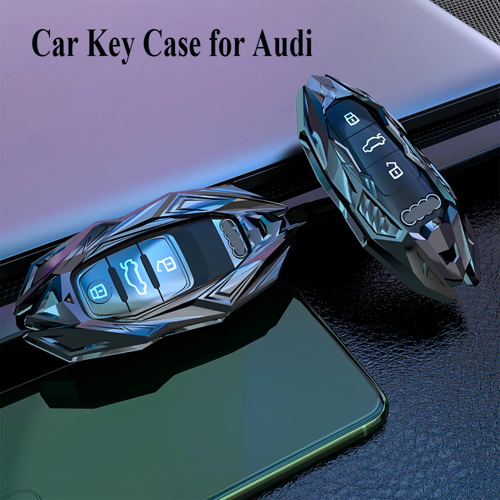 Чехол для автомобильного ключа Audi A1 A3 A4 A6 Q2L Q3 S3 S5 S6 R8 TT Q7 Q5 A4L Q5L A5 A6L A7 A8 Q8