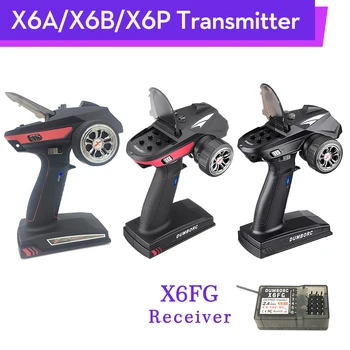 DumboRC X6A X6B X6P Transmitter 6CH 2.4GHz Remote Control with X6F Gyro Receiver for RC Car Off-road Vehicle Boat Truck Model
DumboRC X6A X6B X6P Transmitter 6CH 2.4GHz Remote Control with X6F Gyro Receiver for RC Car Off-road Vehicle Boat Truck Model
