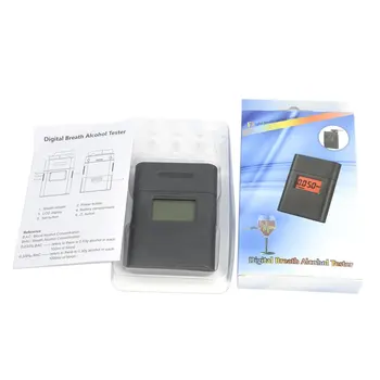 Digital Portable Alcohol Tester Small Square Shape Audible Alert Red Backlight Screen Mouth Piece Quick Response And Resume
Digital Portable Alcohol Tester Small Square Shape Audible Alert Red Backlight Screen Mouth Piece Quick Response And Resume
