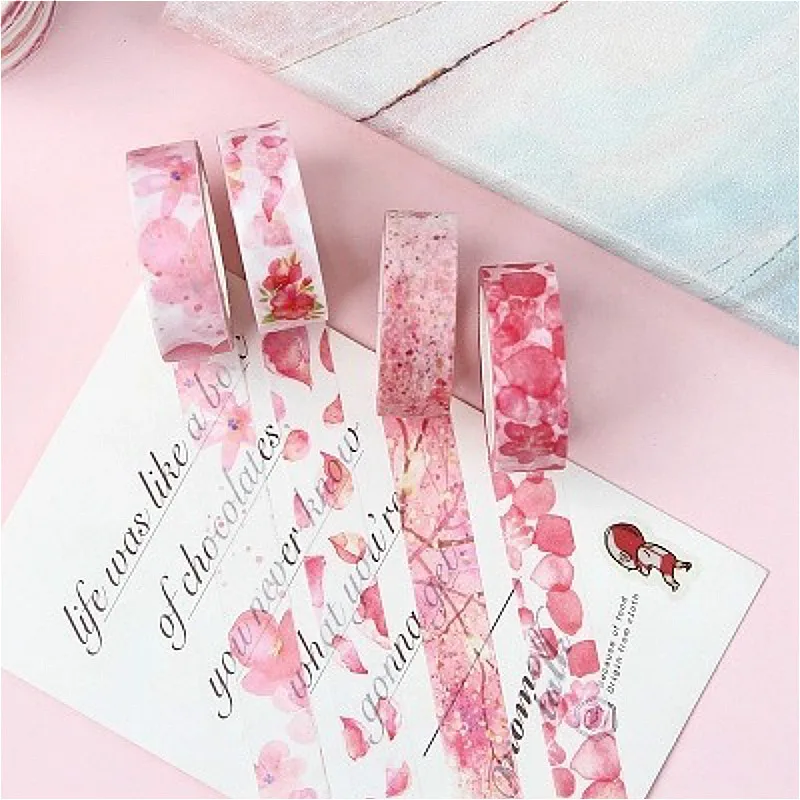1piece Kawaii Washi Tape Colorful Sakura Paper Adhesive Tape DIY Cartoon Shine Lovely Scrapbooking Sticker Label Masking Tape
1piece Kawaii Washi Tape Colorful Sakura Paper Adhesive Tape DIY Cartoon Shine Lovely Scrapbooking Sticker Label Masking Tape