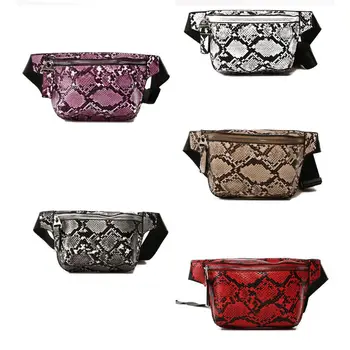 Fashion Women Snakeskin Pattern Waist Fanny Pack Lady Belt Leather Shoulder Bag Female Travel Hip Bum Small Purse Chest Pouch
Fashion Women Snakeskin Pattern Waist Fanny Pack Lady Belt Leather Shoulder Bag Female Travel Hip Bum Small Purse Chest Pouch