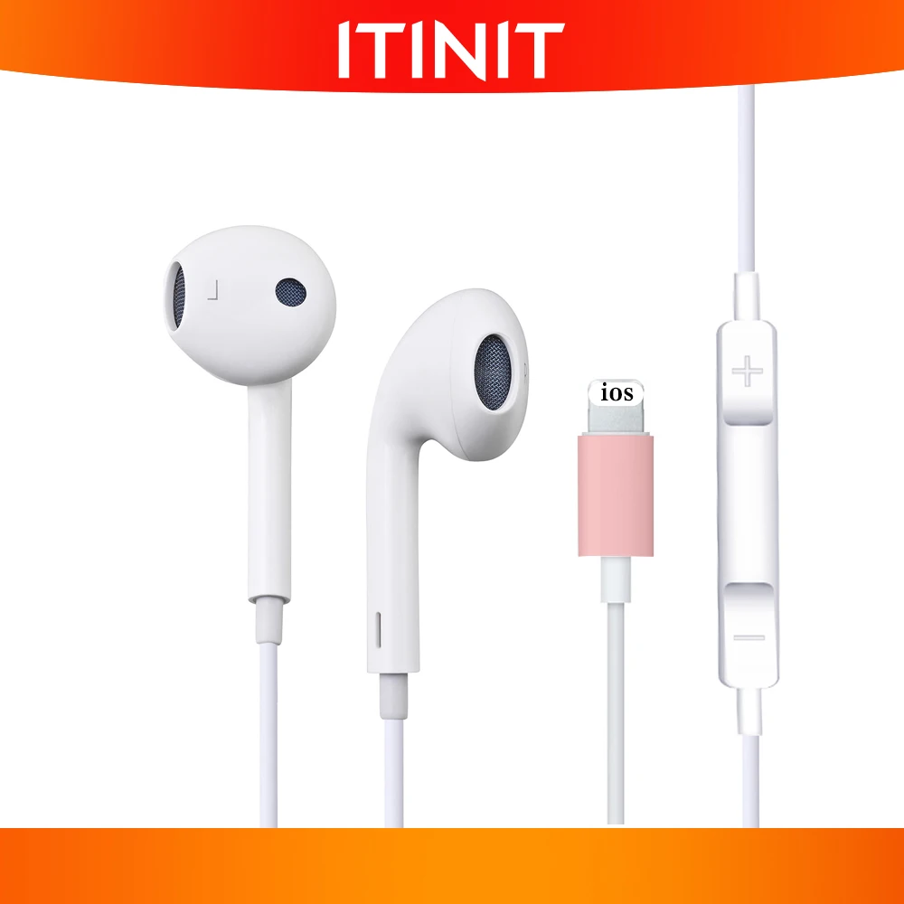 In Ear Earphone for iPhone 7 8 Plus X XR XS MAX 11 12 Pro Max Stereo Sound Wired Earbuds with Microphone Wire Control
In Ear Earphone for iPhone 7 8 Plus X XR XS MAX 11 12 Pro Max Stereo Sound Wired Earbuds with Microphone Wire Control