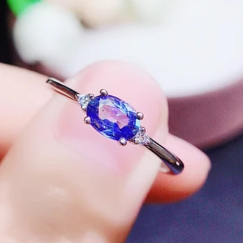 Per jewelry Natural real tanzanite simple ring Free shipping 0.52ct gemstone 925 sterling silver Fine jewelry Q2042633
Per jewelry Natural real tanzanite simple ring Free shipping 0.52ct gemstone 925 sterling silver Fine jewelry Q2042633