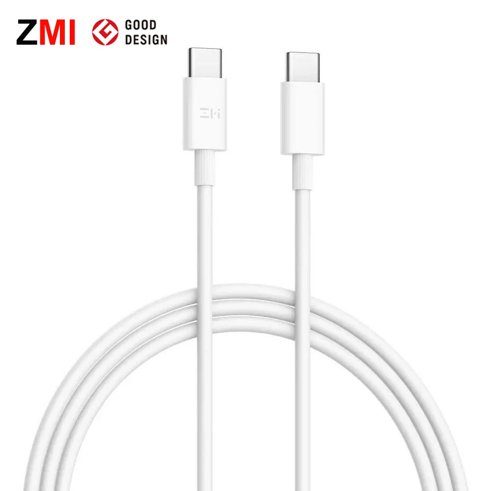 Фото Оригинальный кабель ZMI USB C к для apple Macbook Pro Samsung Xiaomi зарядное устройство ноутбука Air