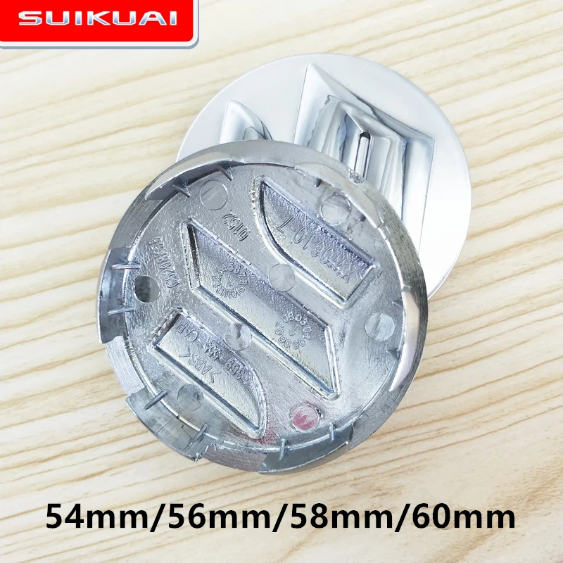Car Styling 4Pcs 54 56 60 mm Wheel Center Hub Cap Stickers 60mm emblems swift grand vitara sx4 jimny vitara car accessories T60
Car Styling 4Pcs 54 56 60 mm Wheel Center Hub Cap Stickers 60mm emblems swift grand vitara sx4 jimny vitara car accessories T60