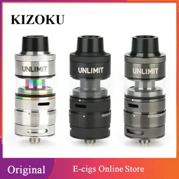 Original KIZOKU Unlimit DL RTA 3.5ml Atomizer & Postless Dual Coil Deck Pre-made Mesh Coils for DTL Lovers E-Cig Accessories
Original KIZOKU Unlimit DL RTA 3.5ml Atomizer & Postless Dual Coil Deck Pre-made Mesh Coils for DTL Lovers E-Cig Accessories