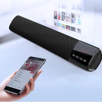 C06 Smart Bluetooth Speaker Mobile Computer Stereo Sound Bar TF FM USB Portable For PC Theater TV Speaker Subwoofer
C06 Smart Bluetooth Speaker Mobile Computer Stereo Sound Bar TF FM USB Portable For PC Theater TV Speaker Subwoofer