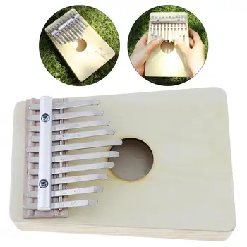 10 Keys Kalimba Mbira Likembe Sanza Finger Hand Thumb Piano Pine Light Children Toys and Gifts 
10 Keys Kalimba Mbira Likembe Sanza Finger Hand Thumb Piano Pine Light Children Toys and Gifts