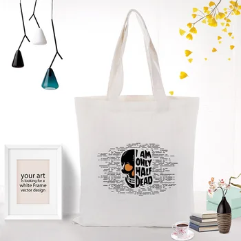 Canvas Tote Bag Halloween Children's Gift Candy Bag Text DIY Custom Print Logo Shopping Bag Eco Reusable Handbag Recycled
Canvas Tote Bag Halloween Children's Gift Candy Bag Text DIY Custom Print Logo Shopping Bag Eco Reusable Handbag Recycled