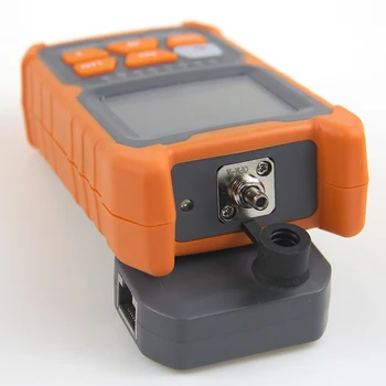 Portable Network Cable Tester FTTH Fiber Optic Cable Tester Mini Fiber Optical Power Meter 8 Wavelengths with LED Light
Portable Network Cable Tester FTTH Fiber Optic Cable Tester Mini Fiber Optical Power Meter 8 Wavelengths with LED Light