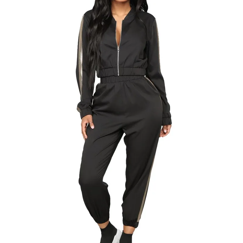 2019 Women's Tracksuit Sets Long Sleeve Sweatsuits Outfits Casual Sweatshirt Jogging Sweatpants Suit Zipper Solid Sport Set
2019 Women's Tracksuit Sets Long Sleeve Sweatsuits Outfits Casual Sweatshirt Jogging Sweatpants Suit Zipper Solid Sport Set