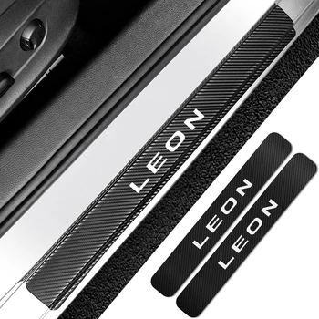 4PCS Car Stickers Door Sill Protector Decors For Seat leon Auto Anti Scratch Decals Carbon Fiber Car Styling Tuning Accessories
4PCS Car Stickers Door Sill Protector Decors For Seat leon Auto Anti Scratch Decals Carbon Fiber Car Styling Tuning Accessories