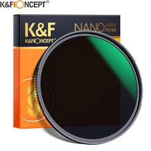 K&F Concept HD fixed ND64 Filter Camera Lens Multi-Layer Nano X Coating Filter Density 49mm 52mm 58mm 62mm 67mm 72mm 77mm 82mm K&F Concept HD fixed ND64 Filter Camera Lens Multi-Layer Nano X Coating Filter Density 49mm 52mm 58mm 62mm 67mm 72mm 77mm 82mm