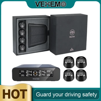 2020 Tire Pressure Alarm Mobile APP TPMS 4PCS Sensor Tire Pressure Monitoring System Tire Pressure Monitoring Car for Malide
2020 Tire Pressure Alarm Mobile APP TPMS 4PCS Sensor Tire Pressure Monitoring System Tire Pressure Monitoring Car for Malide