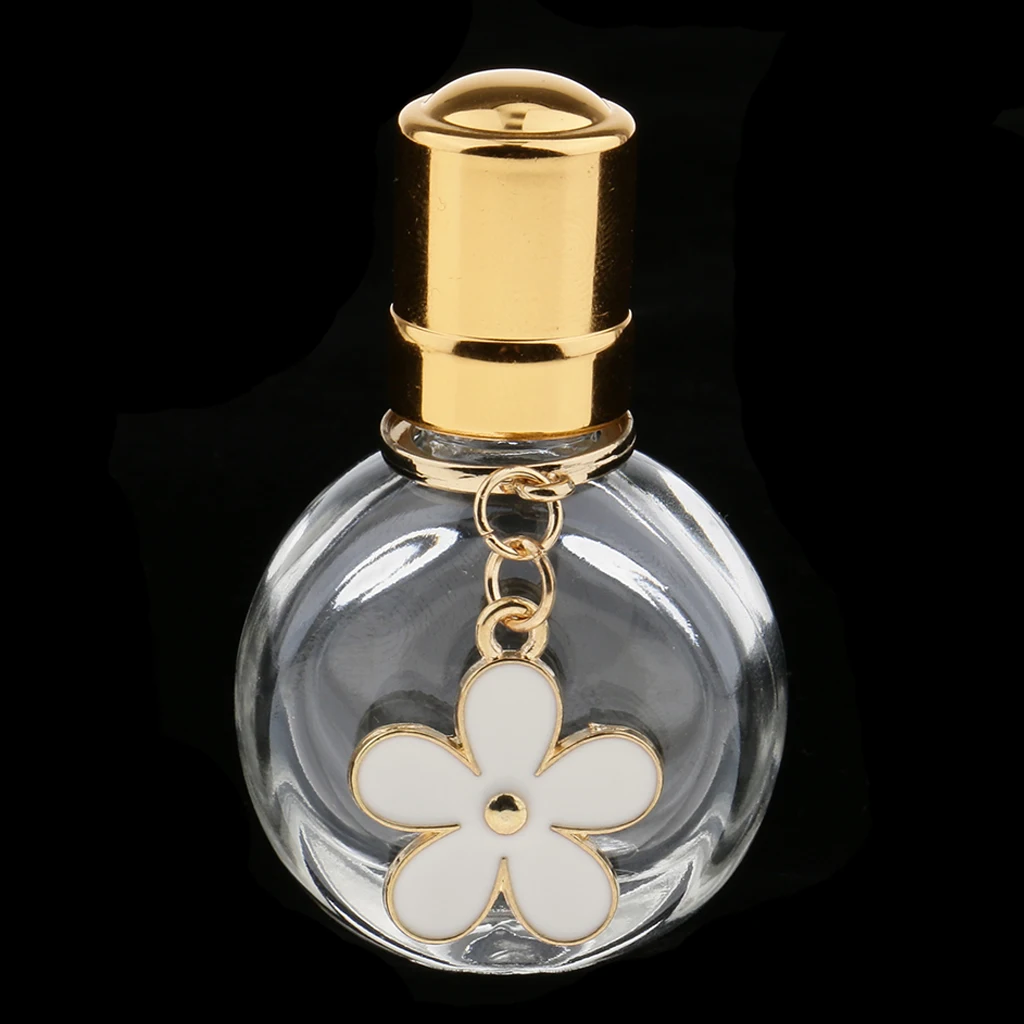 Refillable Glass Perfume Bottle, Empty Roller Bottle Dispenser for Home Decoration, Great Christmas Gifts, 50 ml Refillable Glass Perfume Bottle, Empty Roller Bottle Dispenser for Home Decoration, Great Christmas Gifts, 50 ml