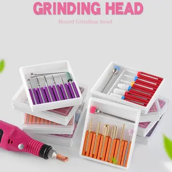 7Pcs Ceramic Bits Nail Drill Bit Set with Cleaning Brush High-quality Durable Q0KD
7Pcs Ceramic Bits Nail Drill Bit Set with Cleaning Brush High-quality Durable Q0KD