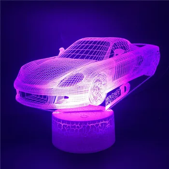 Smart Phone Control Initial D Super Car Nightlight Touch Sensor Bright Base with Remote LED Night Light for Indoor Decor Unique
Smart Phone Control Initial D Super Car Nightlight Touch Sensor Bright Base with Remote LED Night Light for Indoor Decor Unique