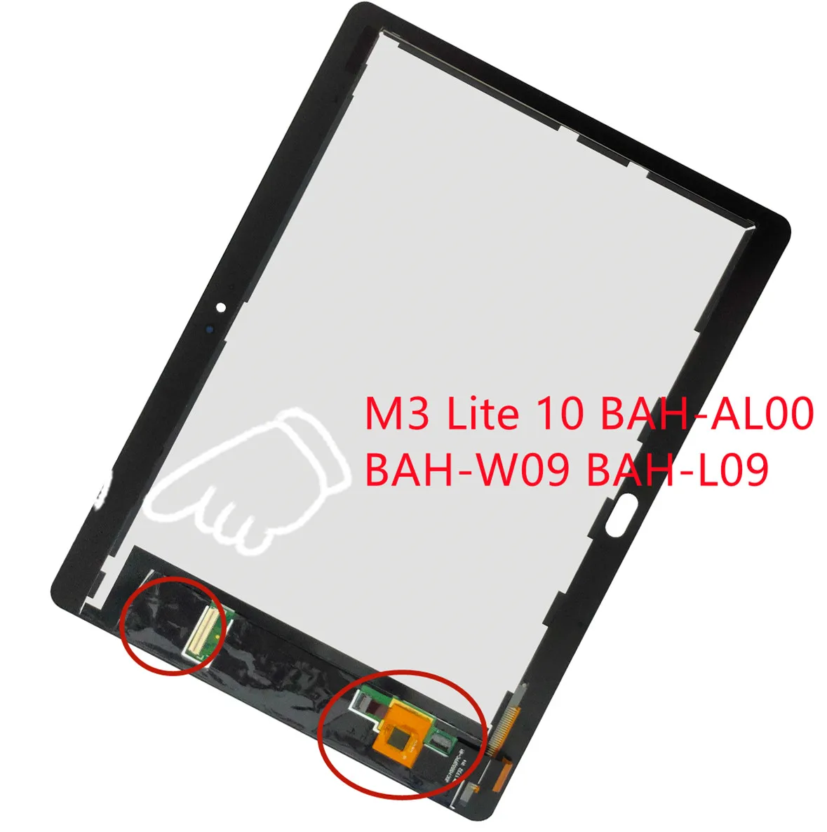 10 1 "для Huawei Mediapad M3 Lite BAH-AL00 BAH-W09 BAH-L09 ЖК-дисплей + сенсорный экран дигитайзер в