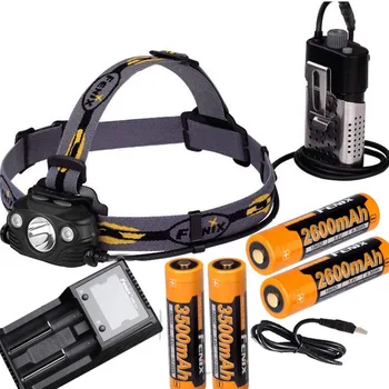 Fenix HP30R 1750 Lumen CREE LED Headlamp with 4 X Fenix 18650 Li-ion rechargeable batteries,ARE-A2 charger
Fenix HP30R 1750 Lumen CREE LED Headlamp with 4 X Fenix 18650 Li-ion rechargeable batteries,ARE-A2 charger