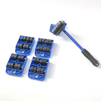 5Pcs Professional Furniture Transport Lifter tool Set Heavy Stuffs Moving Hand Tools Set Wheel Bar Mover Device
5Pcs Professional Furniture Transport Lifter tool Set Heavy Stuffs Moving Hand Tools Set Wheel Bar Mover Device
