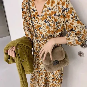 New Style Early Autumn Clothing Female French Non-mainstream Slimming Elegant Dress
New Style Early Autumn Clothing Female French Non-mainstream Slimming Elegant Dress