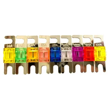 ANL/AML Bolt-on Fuse/ Fusible Link Fuse/ Auto Fuse / Blade Fuse Car Stereo Audio AFS Fuse 20A 30A 40A 50A 60A 80A 100A 125A 150A
ANL/AML Bolt-on Fuse/ Fusible Link Fuse/ Auto Fuse / Blade Fuse Car Stereo Audio AFS Fuse 20A 30A 40A 50A 60A 80A 100A 125A 150A