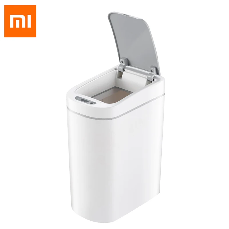 Xiaomi Mijia 7L Automatic Induction Garbage Can 0.3s Quick LED Auto Induction Cover Trash Waterproof
Xiaomi Mijia 7L Automatic Induction Garbage Can 0.3s Quick LED Auto Induction Cover Trash Waterproof