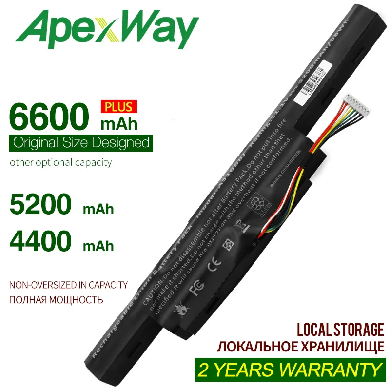 Аккумулятор ApexWay для ноутбука Acer AS16B5J AS16B8J AS11A3E LC.BTP0A.013 | Компьютеры и офис