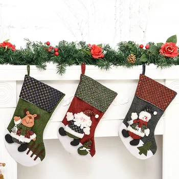 2Pcs Merry Christmas Sock Fireplace Gift for Christmas Stockings Personalized Xmas Decoration Stuffers Candy Bag Santa Claus New
2Pcs Merry Christmas Sock Fireplace Gift for Christmas Stockings Personalized Xmas Decoration Stuffers Candy Bag Santa Claus New
