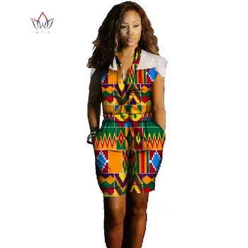 Traditional African Clothing Women Bodysuits Dashiki Overalls for Women Plus Size Women Clothes Dashiki Print 6XL Bodysuit WYW06 
Traditional African Clothing Women Bodysuits Dashiki Overalls for Women Plus Size Women Clothes Dashiki Print 6XL Bodysuit WYW06