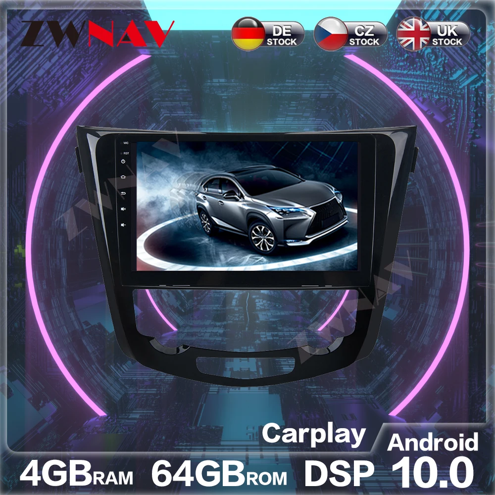 Android 10.0 4GB+64GB Car Radio GPS Navigation for X-TRAIL Qashqai 2013-2018 Multimedia Player Auto Stereo Radio Tape Recorder
Android 10.0 4GB+64GB Car Radio GPS Navigation for X-TRAIL Qashqai 2013-2018 Multimedia Player Auto Stereo Radio Tape Recorder