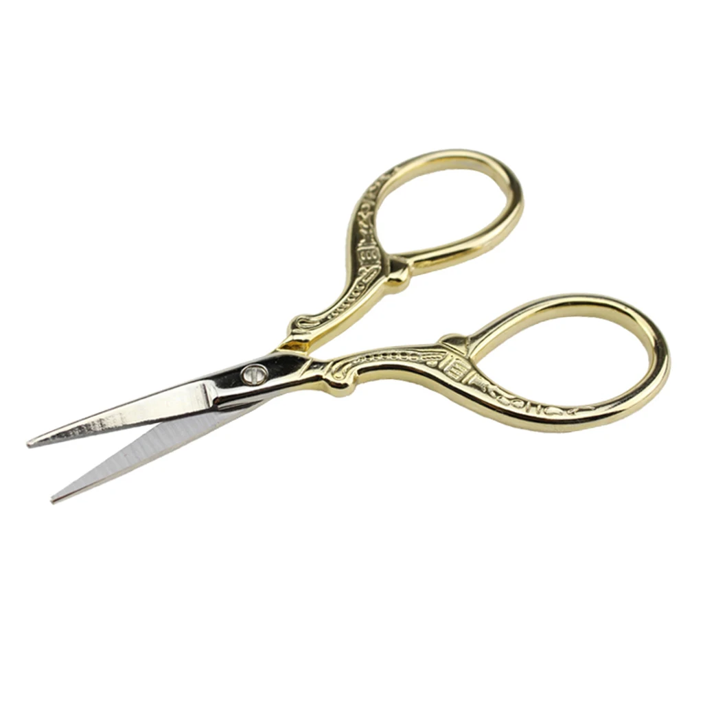 Vintage Steel Stork Embroidery Sewing Craft Shears Cross Stitch Scissors Cutter Vintage Steel Stork Embroidery Sewing Craft Shears Cross Stitch Scissors Cutter
