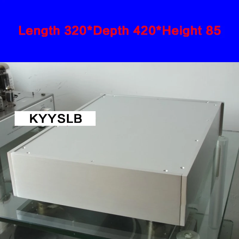Полностью алюминиевый корпус усилителя мощности KYYSLB 320*420*85 мм, корпус для дома, самодельный корпус с ножками, винтами, чехол для усилителя
Полностью алюминиевый корпус усилителя мощности KYYSLB 320*420*85 мм, корпус для дома, самодельный корпус с ножками, винтами, чехол для усилителя