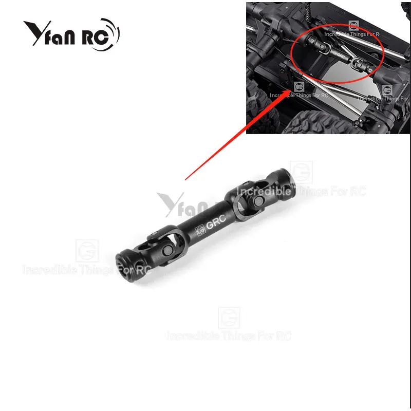 1pcs GRC G2 Heavy CVD Drive Shaft C Type G63 Transmission Bridge Axle Metal Steel Universal Joint Hole to Hole Distance 60-73mm
1pcs GRC G2 Heavy CVD Drive Shaft C Type G63 Transmission Bridge Axle Metal Steel Universal Joint Hole to Hole Distance 60-73mm