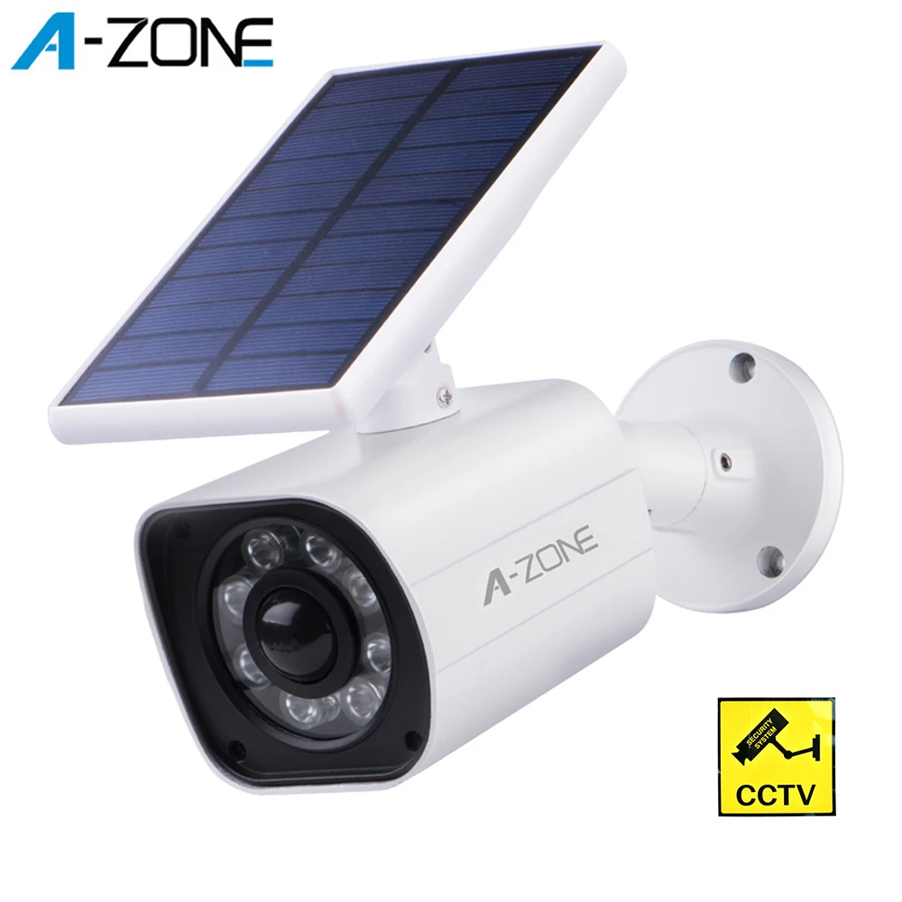 Simulation Dummy Camera Solar Power Waterproof Home Security CCTV Outdoor Video Surveillance Camera Bullet Flashing LED Light
Simulation Dummy Camera Solar Power Waterproof Home Security CCTV Outdoor Video Surveillance Camera Bullet Flashing LED Light
