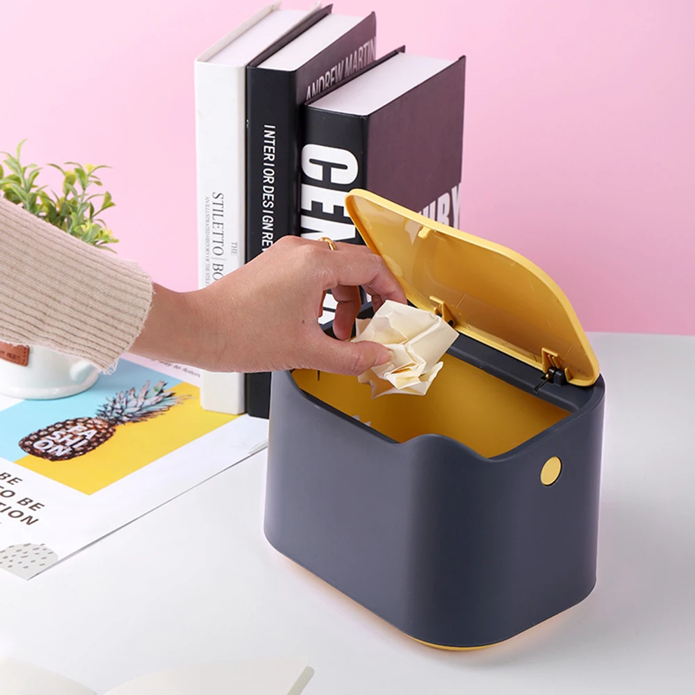 Trash Can Mini Waste Bin Small Garbage Bin Bathroom Bedroom Waste Bin Plastic Push Button Waste Bin Rubbish Can
Trash Can Mini Waste Bin Small Garbage Bin Bathroom Bedroom Waste Bin Plastic Push Button Waste Bin Rubbish Can