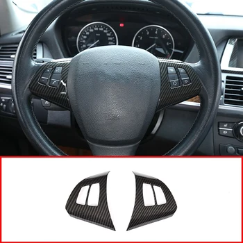 2Pcs Carbon Fiber Style ABS Steering Wheel Button Frame Trim For Bmw X5 E70 2008-2013 Car Accessories
2Pcs Carbon Fiber Style ABS Steering Wheel Button Frame Trim For Bmw X5 E70 2008-2013 Car Accessories