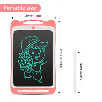 Ultra-thin Board LCD Writing Tablet 12Inch Cat shape Digital Drawing Tablet Handwriting Pads Portable Electronic Tablet Board
Ultra-thin Board LCD Writing Tablet 12Inch Cat shape Digital Drawing Tablet Handwriting Pads Portable Electronic Tablet Board