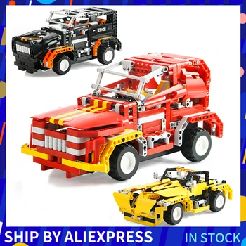 2.4 G Building Blocks 2 in 1 Remote Control Technology Bricks Model Small High Speed Racing Car Vehicle Block Toys for Children
2.4 G Building Blocks 2 in 1 Remote Control Technology Bricks Model Small High Speed Racing Car Vehicle Block Toys for Children