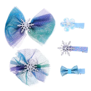 5Pcs Rhinestone Hair Clips Bowknot Hair Tie Set Adorable Hair Accessories 
5Pcs Rhinestone Hair Clips Bowknot Hair Tie Set Adorable Hair Accessories