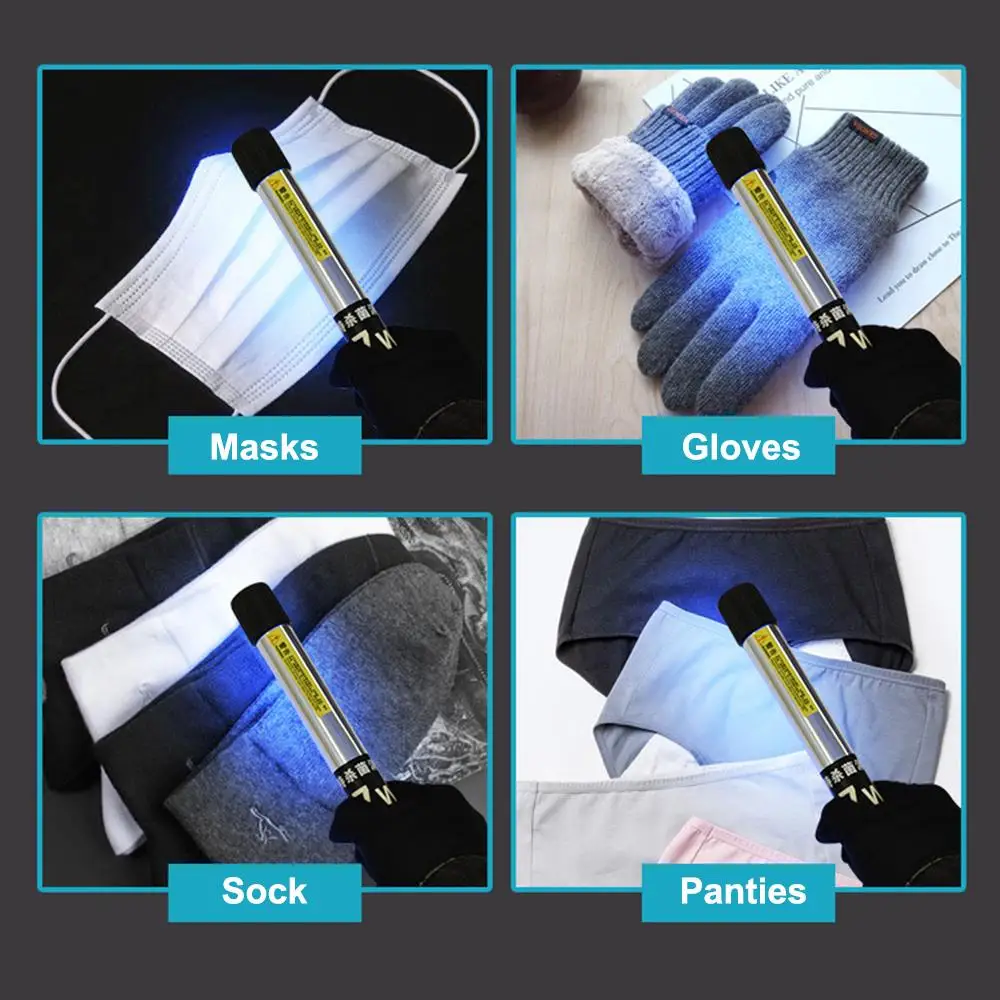 Portable Sterilization Stick UVC Ozone Bulb 7/11w Energy Conservation Germicidal Lamp Mask Protective Equipment
Portable Sterilization Stick UVC Ozone Bulb 7/11w Energy Conservation Germicidal Lamp Mask Protective Equipment