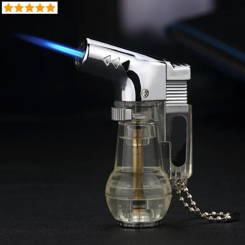Windproof Creative Jet Butane Torch Turbo Straight Torch Cigarette cigar pipe gas Lighter Cigarette Accessories Random Color
Windproof Creative Jet Butane Torch Turbo Straight Torch Cigarette cigar pipe gas Lighter Cigarette Accessories Random Color