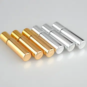 10ml UV Roll On Bottle Gold and Silver Essential Oil Steel Metal Roller ball fragrance Perfume
10ml UV Roll On Bottle Gold and Silver Essential Oil Steel Metal Roller ball fragrance Perfume