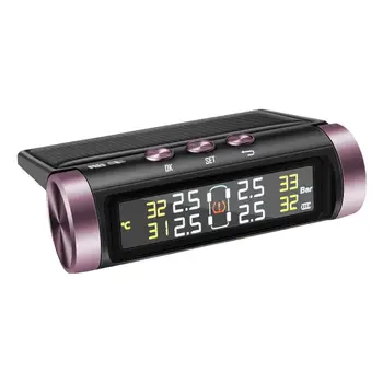 TPMS 4PCS Sensor Tire Pressure Monitoring System Car Tire Pressure Alarm USB Tire Detection System for Solar Power Auto
TPMS 4PCS Sensor Tire Pressure Monitoring System Car Tire Pressure Alarm USB Tire Detection System for Solar Power Auto
