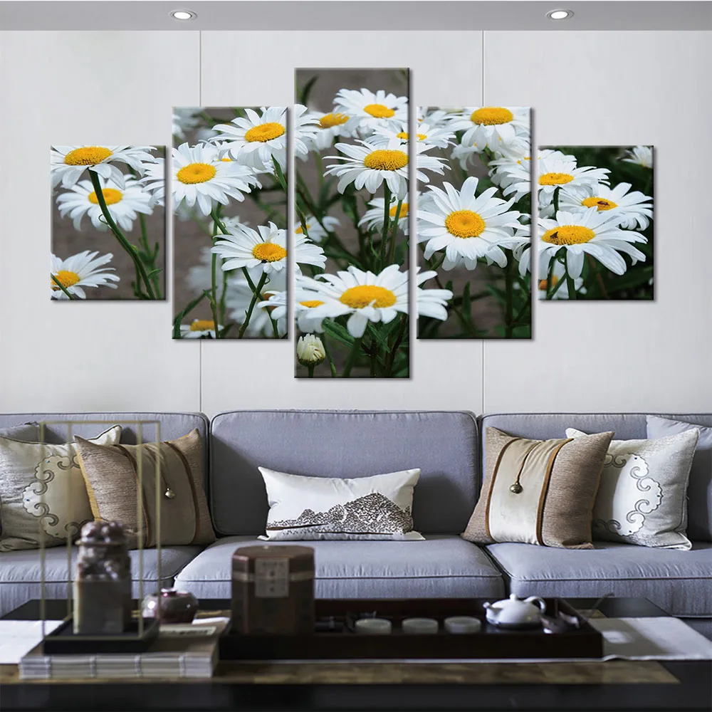 Фото Modern Photo Abstract flower Picture Canvas Painting Wall Art Home Decor Decoration HD Prints Poster | Дом и сад