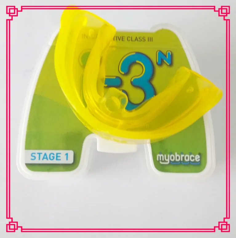 Permanent dentition class III teeth trainer I-3N / Myobrace ce approved australia original I-3N Medium size trainer
Permanent dentition class III teeth trainer I-3N / Myobrace ce approved australia original I-3N Medium size trainer